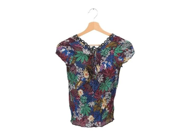 C58 blouse fleurie IKKS 38 - photo numéro 2