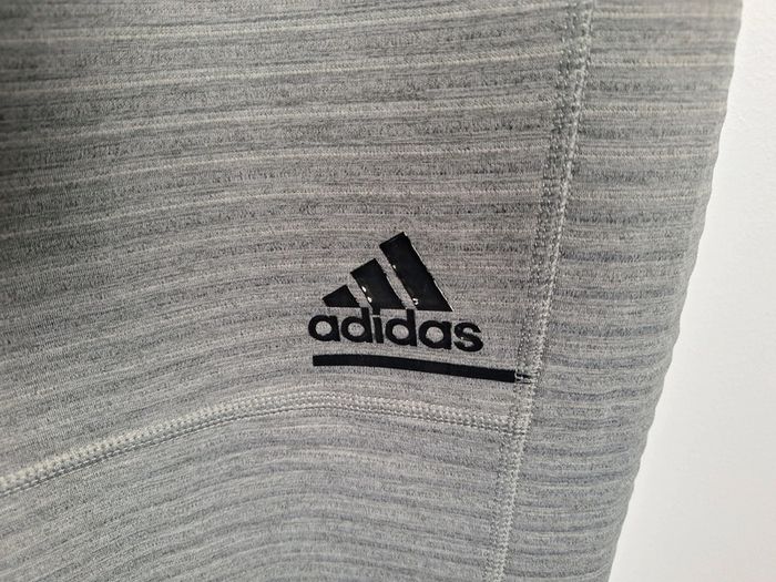 jogging Trackpant adidas homme gris anthracite / cold dry logo brodé taille M (487) - photo numéro 4