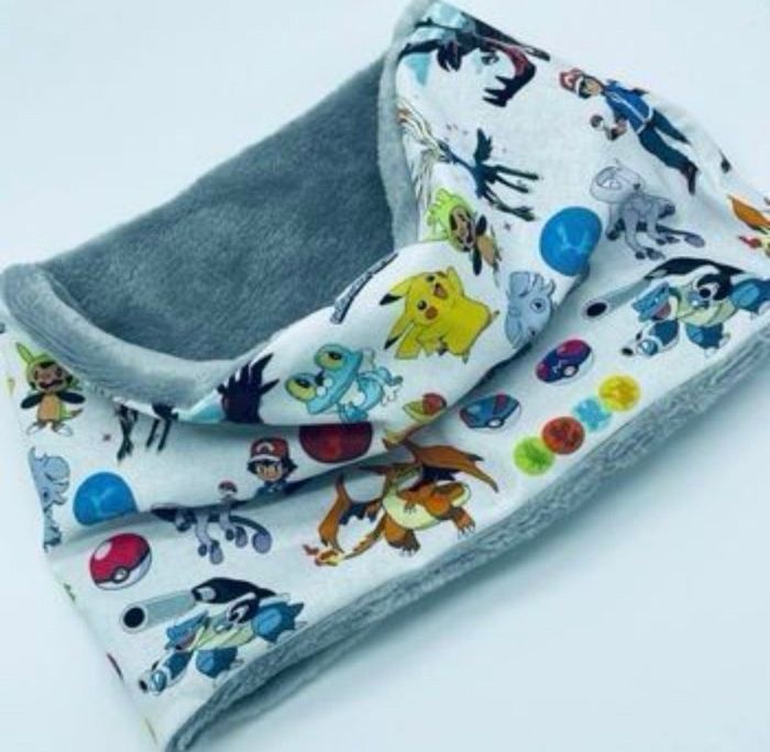 Snood tour de cou cache cou enfant Pokémon