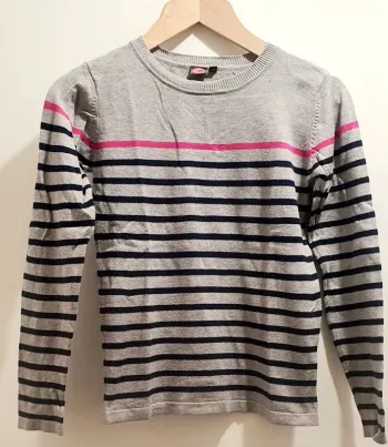 Pull rayures bilook 12 ans