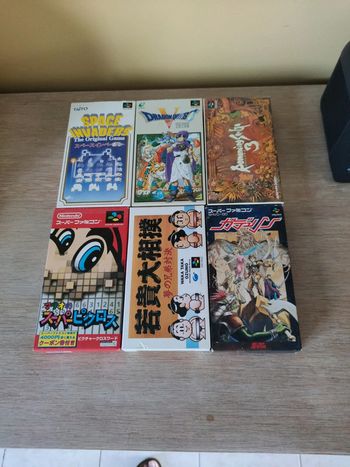 Nintendo - Lot jeux jap ntsc Super Famicom