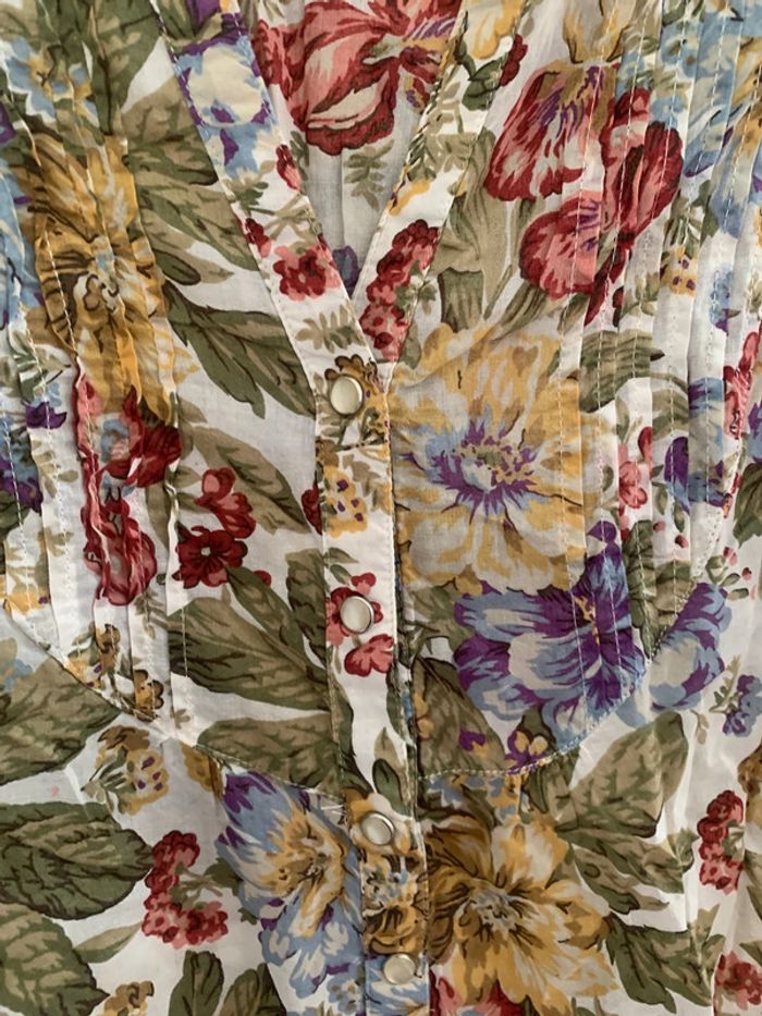 tunique avec fleurs - photo numéro 4