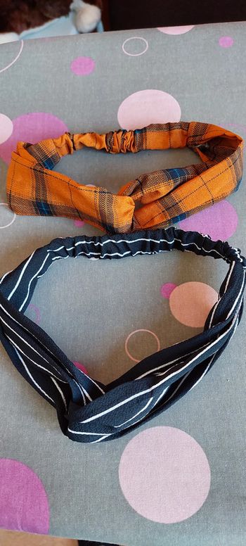 Lot de 2 bandeaux cheveux neufs femme