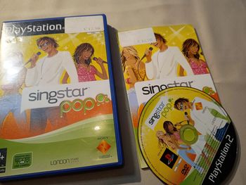 Jeu vidéo ps2 sing star pop