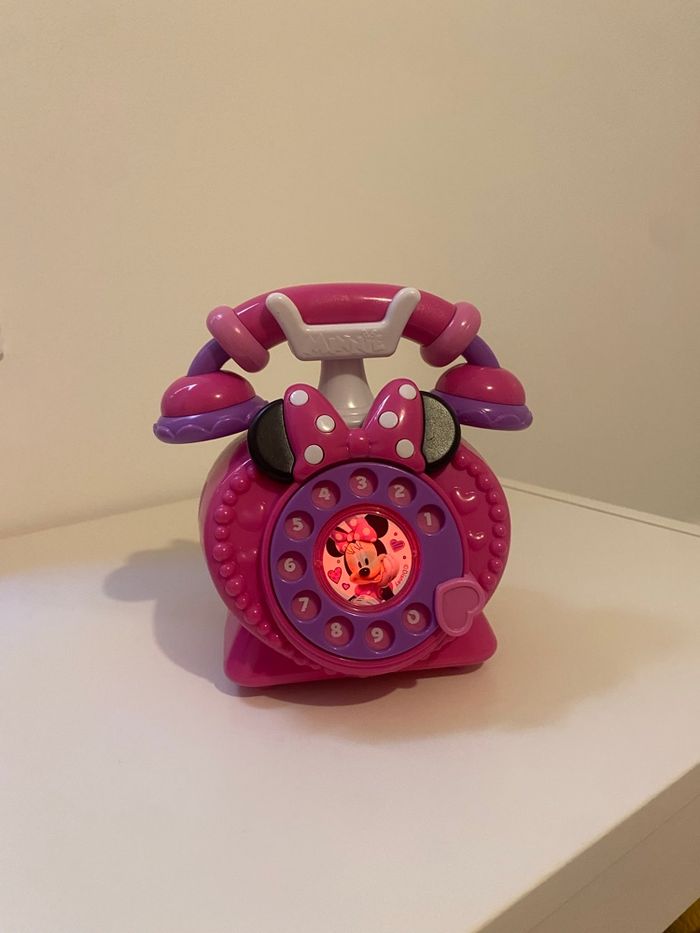 Téléphone à cadran rotatif Minnie - photo numéro 2