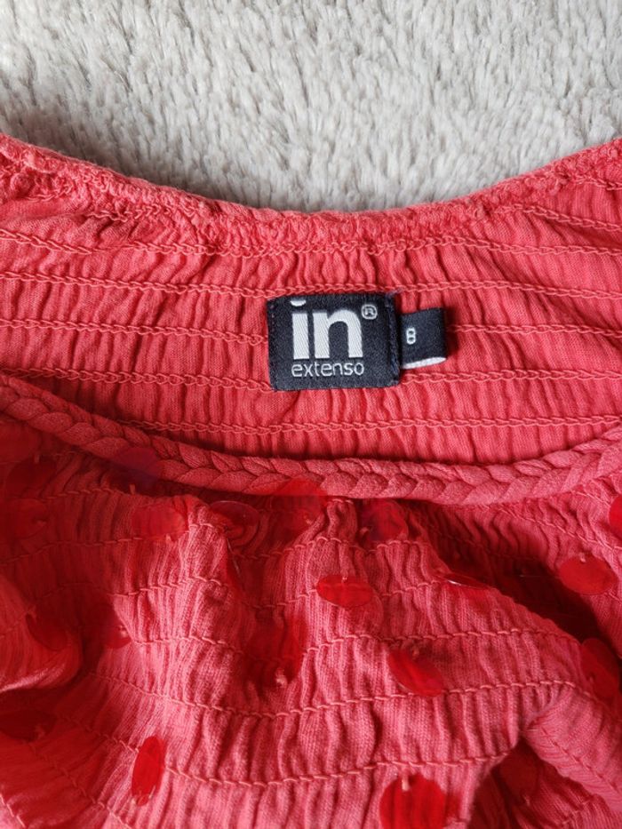 Tunique débardeur avec sequins taille 8 ans - photo numéro 3