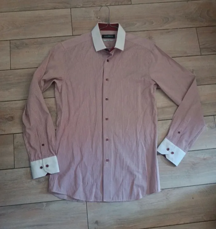 Chemise manche longue homme en taille M de chez marco serussi. - photo numéro 2
