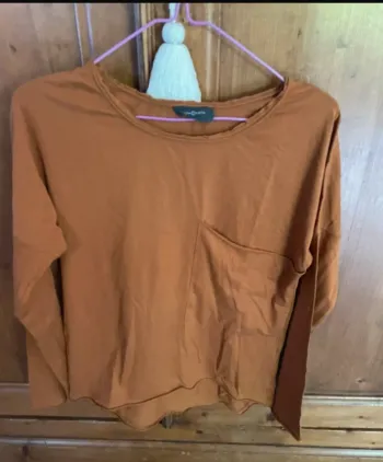 Teeshirt Haut moutarde cache cache