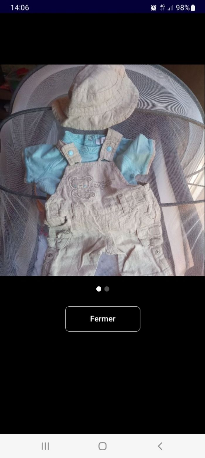 Ensemble bébé 0 mois