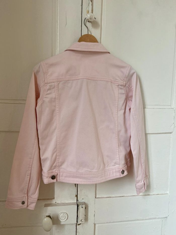 Veste en jean rose pâle DPAM 12 ans - photo numéro 4