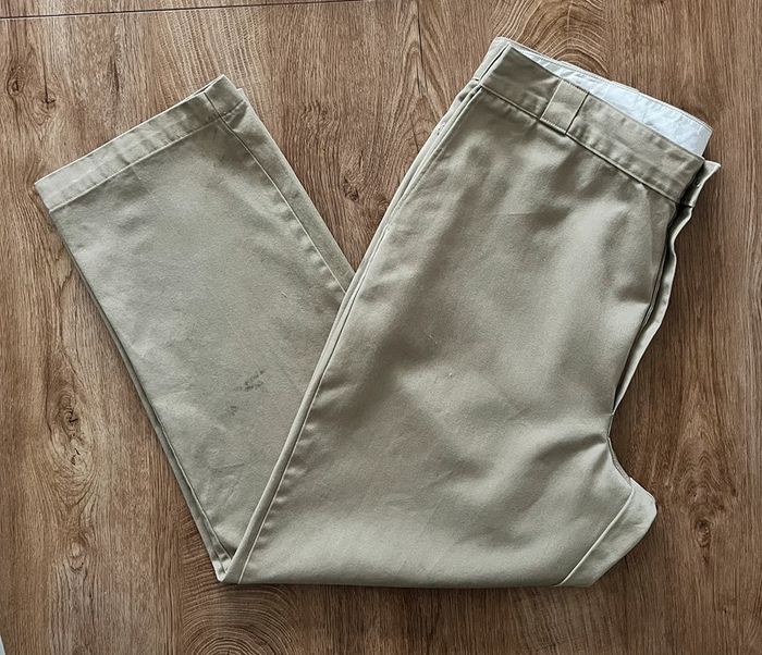 Pantalon large/baggy beige Dickies pour homme, taille W 38 (48 taille française) - photo numéro 4