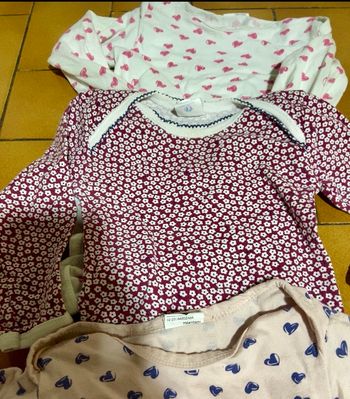 Lot de 3 bodys 24 mois bon état