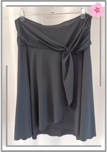 Jupe légère élastique noir L