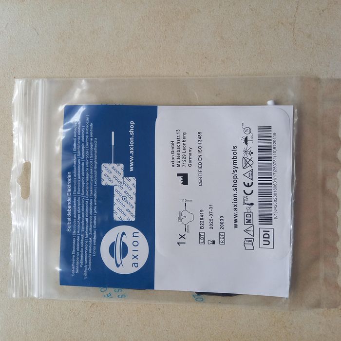 Set d'électrodes électrostimulateur dos et cervicalesTENS EMS