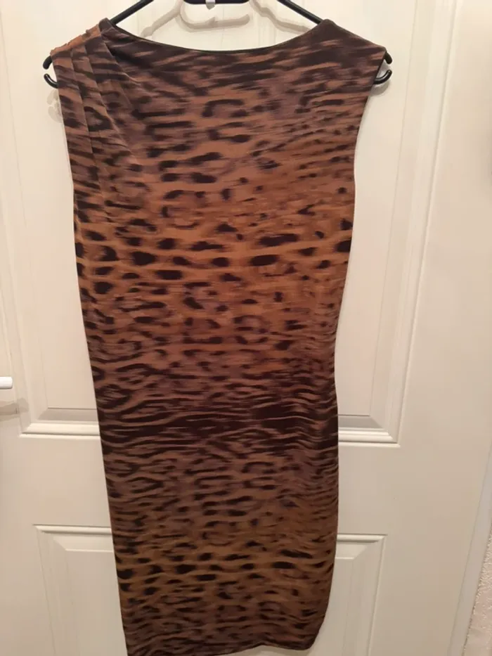 Robe Marque Camomilla taille 38 marron - photo numéro 2