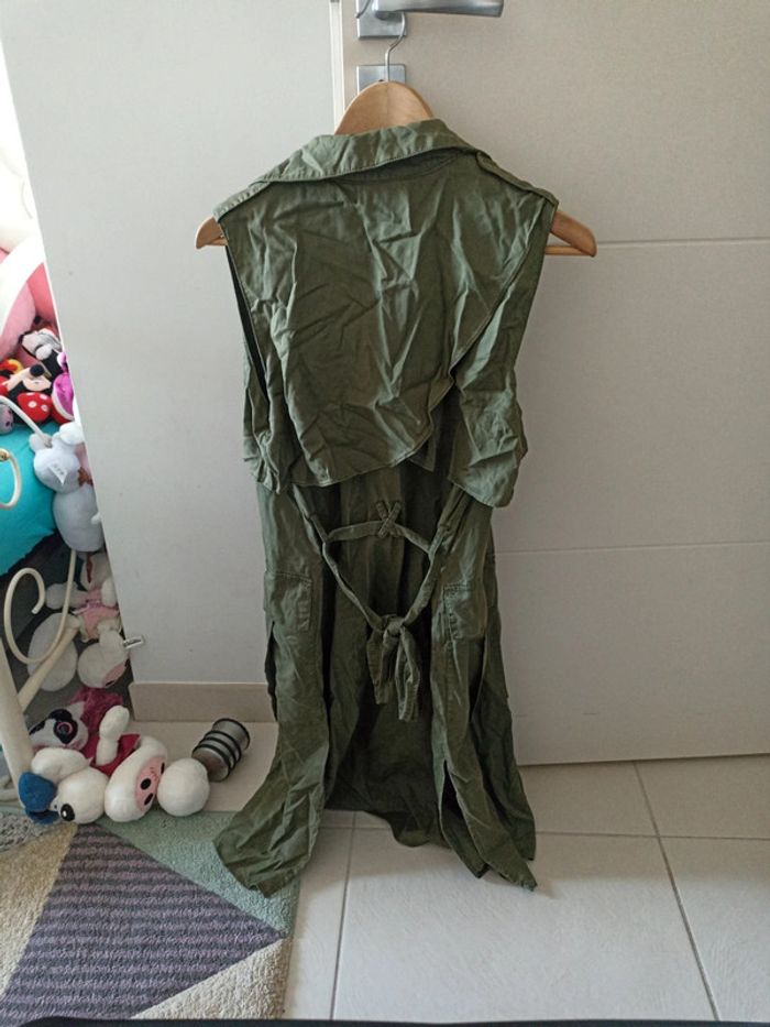 Veste/chemise longue Zara taille M - photo numéro 2