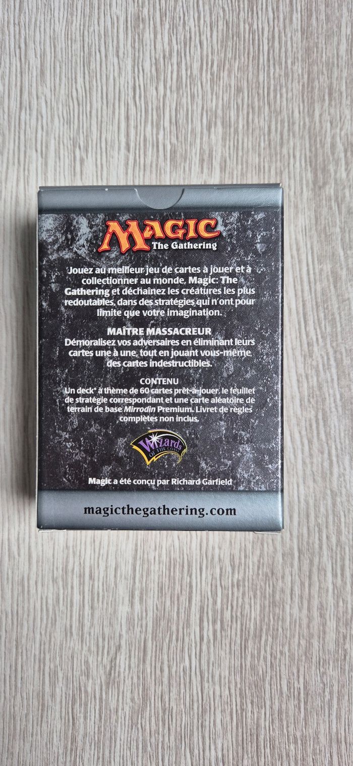 Magic The Gathering : Deck Sombracier Maître Massacreur - photo numéro 2