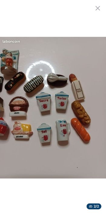 Fèves thème boulangerie 