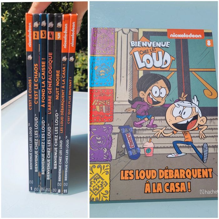 BD Bienvenue chez les Loud, Tome 8 : Les Loud débarquent à la casa!