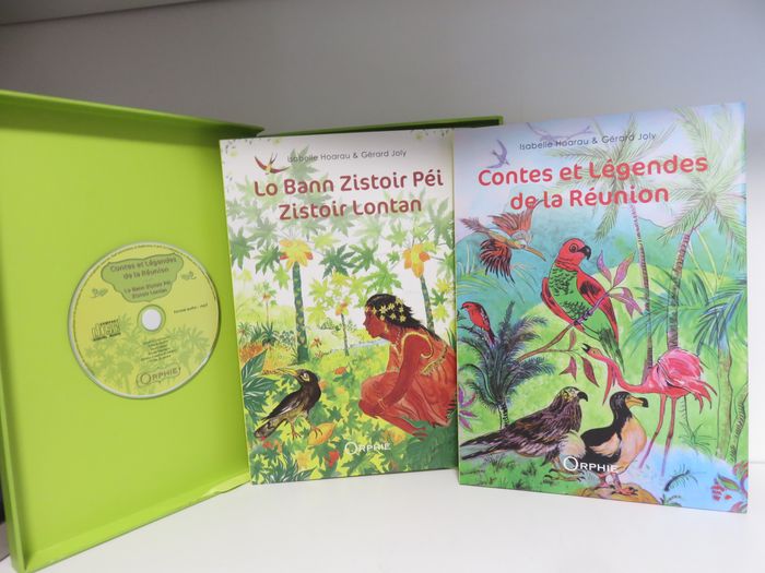 Coffret 2 Album + Audio : Contes et légendes de l'île de la Réunion - photo numéro 2
