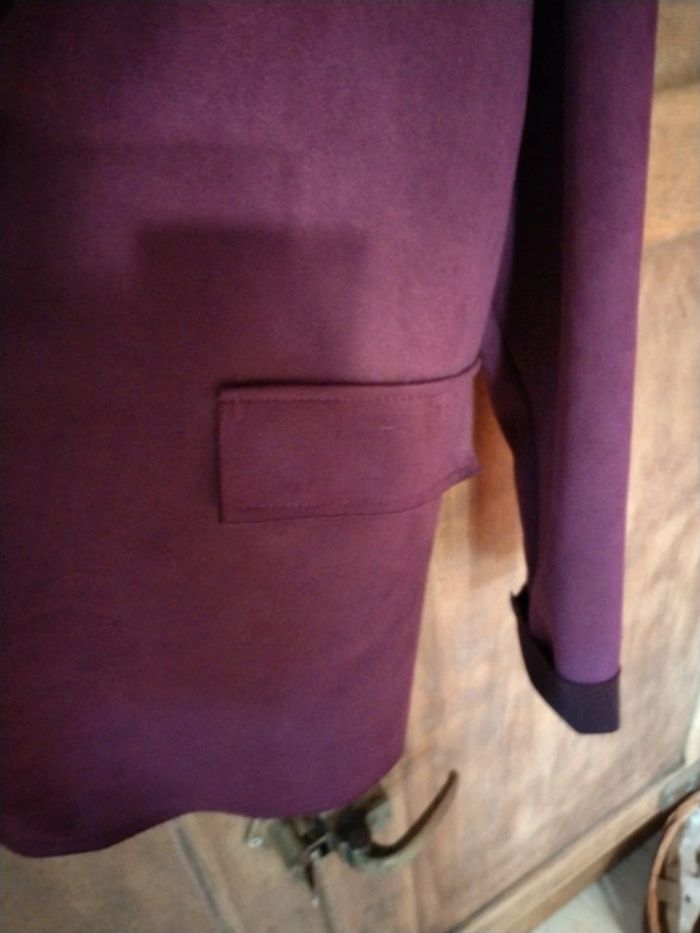 Blazer couleur prune - photo numéro 5