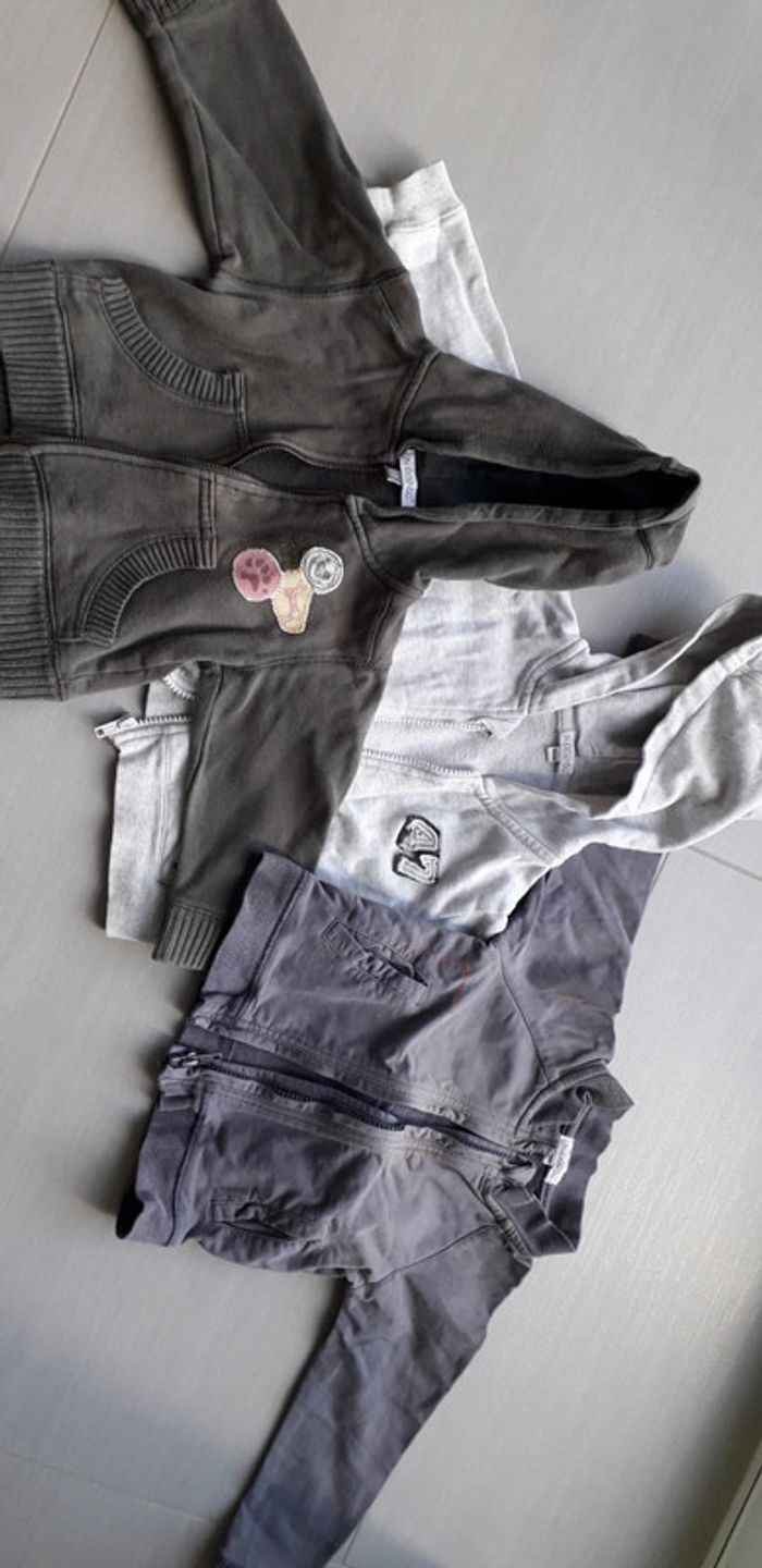 Lot de 3 gilets garçon 18 mois