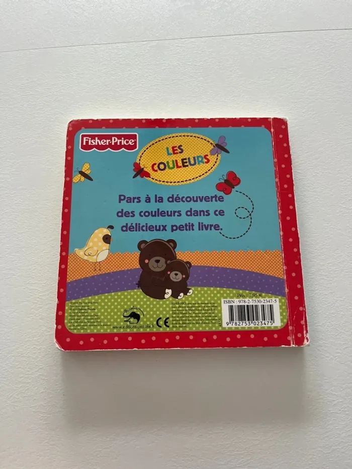 Livre Fisher Price Les couleurs - photo numéro 2