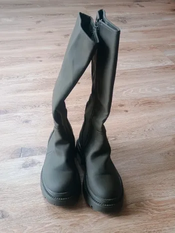 bottes hautes kaki T38