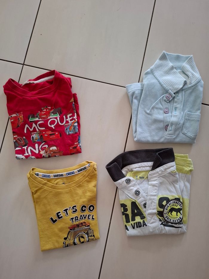 Lot tee-shirts/polos manches courtes 3ans - photo numéro 3