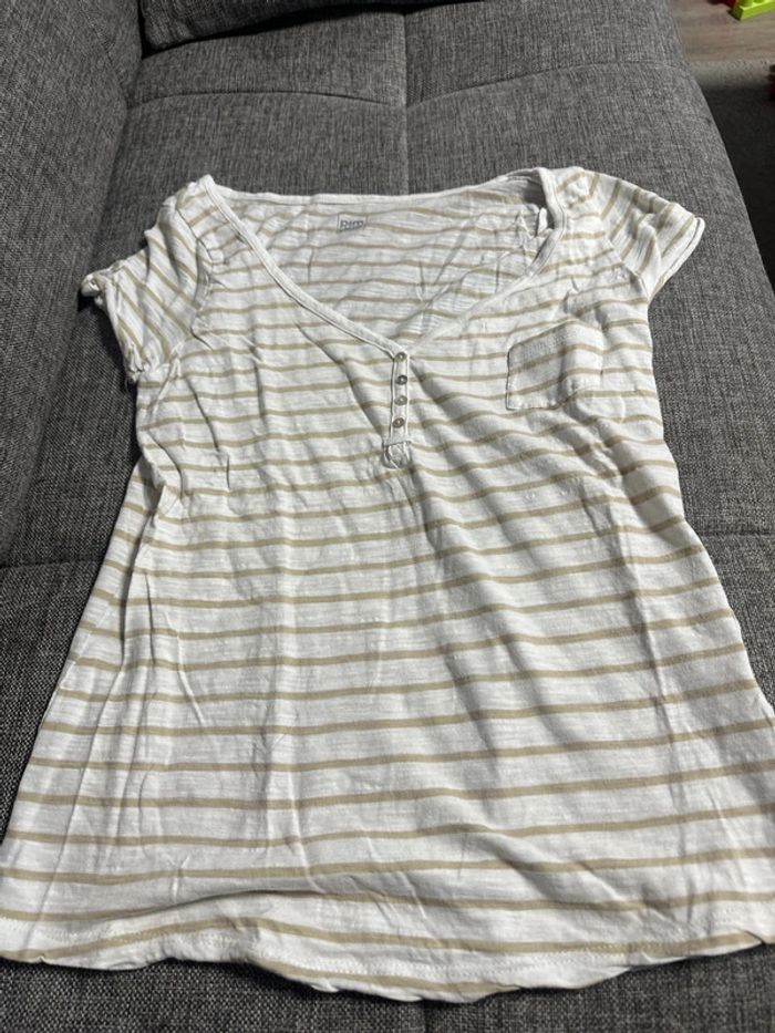 Haut manches courtes taille S