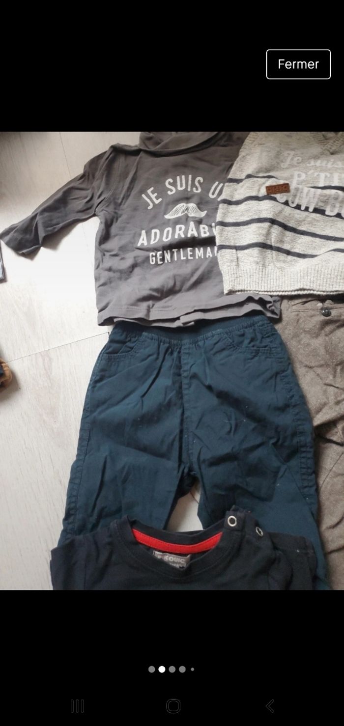 Lot 6 mois bébé garçon - photo numéro 2