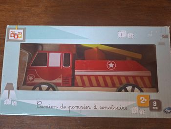Camion de pompier à construire