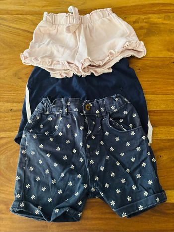 Lot de 3 shorts fille