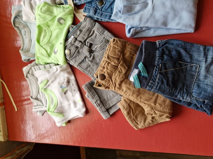 Lot de 13 vêtements bébé garçon. Gemo - photo numéro 3