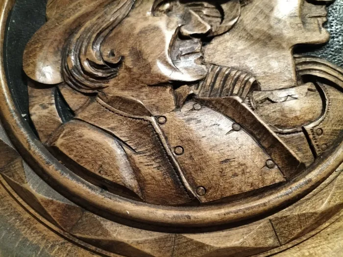 Assiettes murale bois sculpté - photo numéro 7