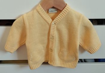 Gilet mixte 1 mois in extenso