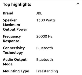 JBL PartyBox 710 - Neuf