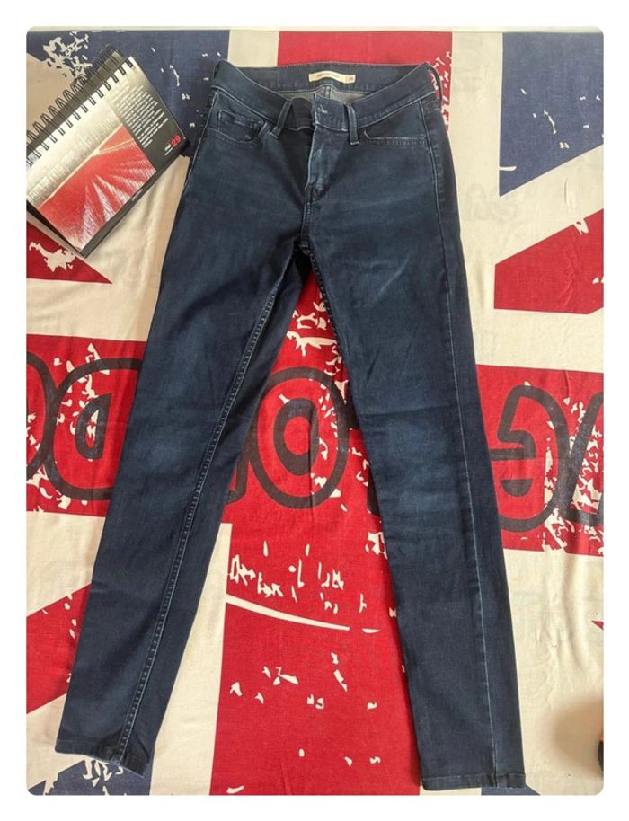 Jeans Levi’s super skinny taille 32 bleu marine - photo numéro 8