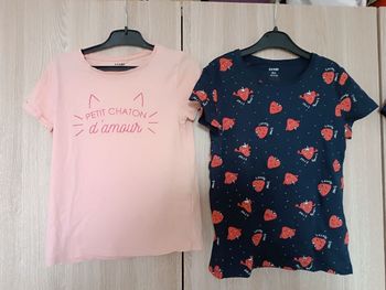 Lot tee-shirt manches courtes