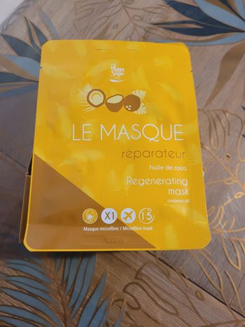 8 masques tissus reparateur Peggy Sage