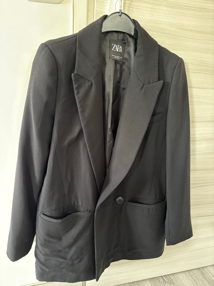 Blazer noir long XS très bon état