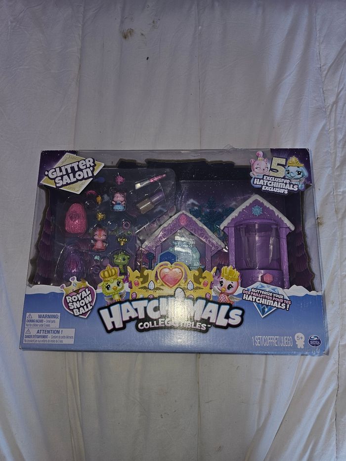 Hatchimals colleggtibles glitter salon royal snow ball - photo numéro 2