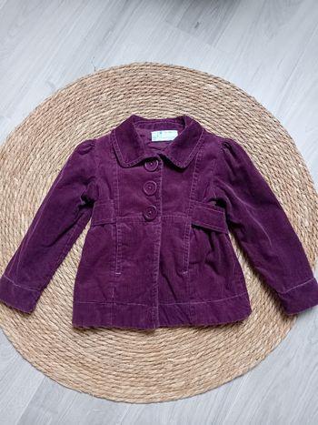 Veste en velours