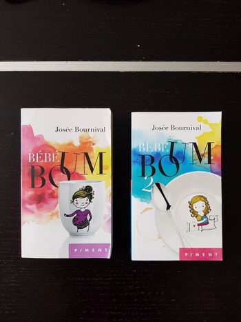 Lot ou au choix de 2 livres "Bébé boum" et "Bébé boum 2" 📚