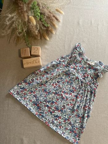 Robe fleurie 12 mois