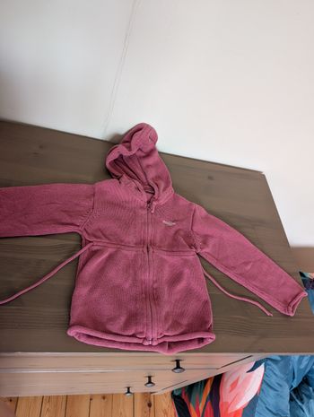 Gilet à capuche 3 ans Week end a la mer