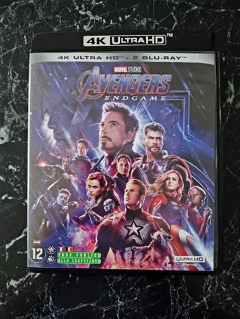 Marvel Avengers EndGame en 4K UHD et Blu-ray