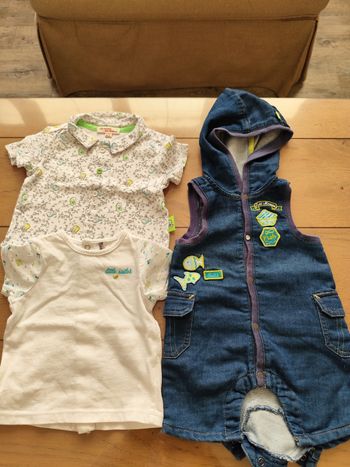 Lot vêtements bébé garçon