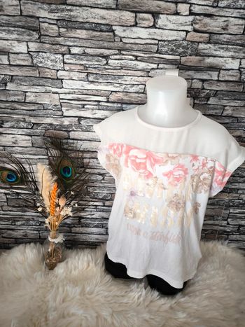 🌸 Superbe top fleuri taille 8 ans 🌸