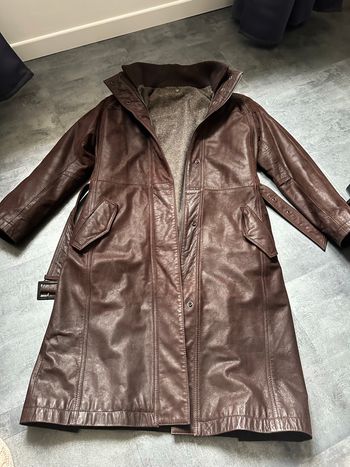 Manteau cuir femme Chevignon